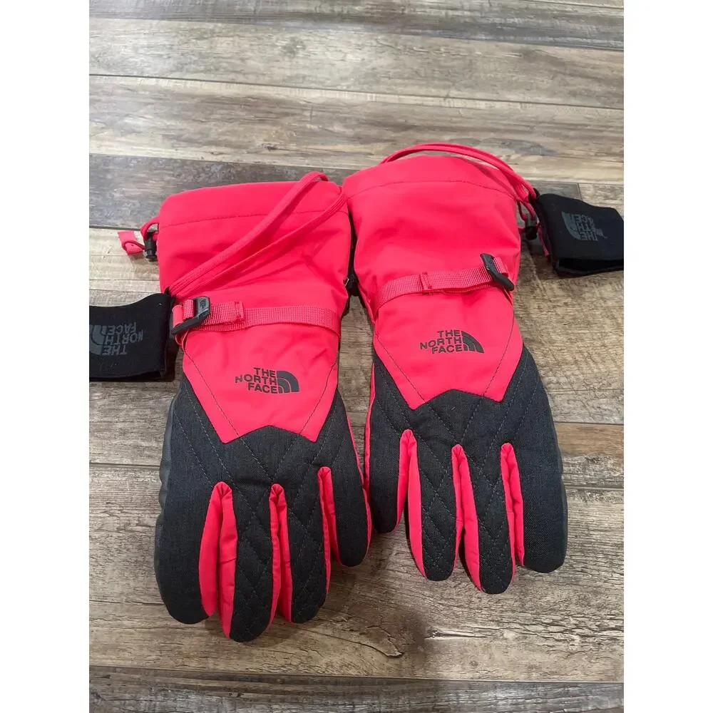 The North Face Women's Montana GORE-TEX SG Gloves Pink Gray sz XS